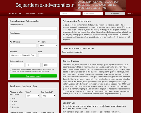 Bejaardensexadvertenties